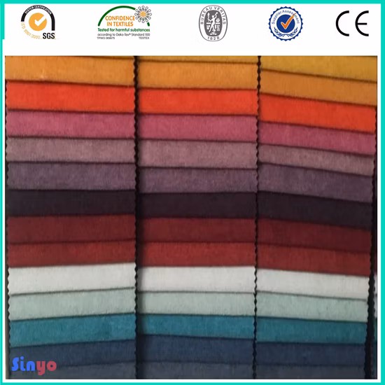 Polyester and Nylon Chenille Flock Fabric for Sofa
