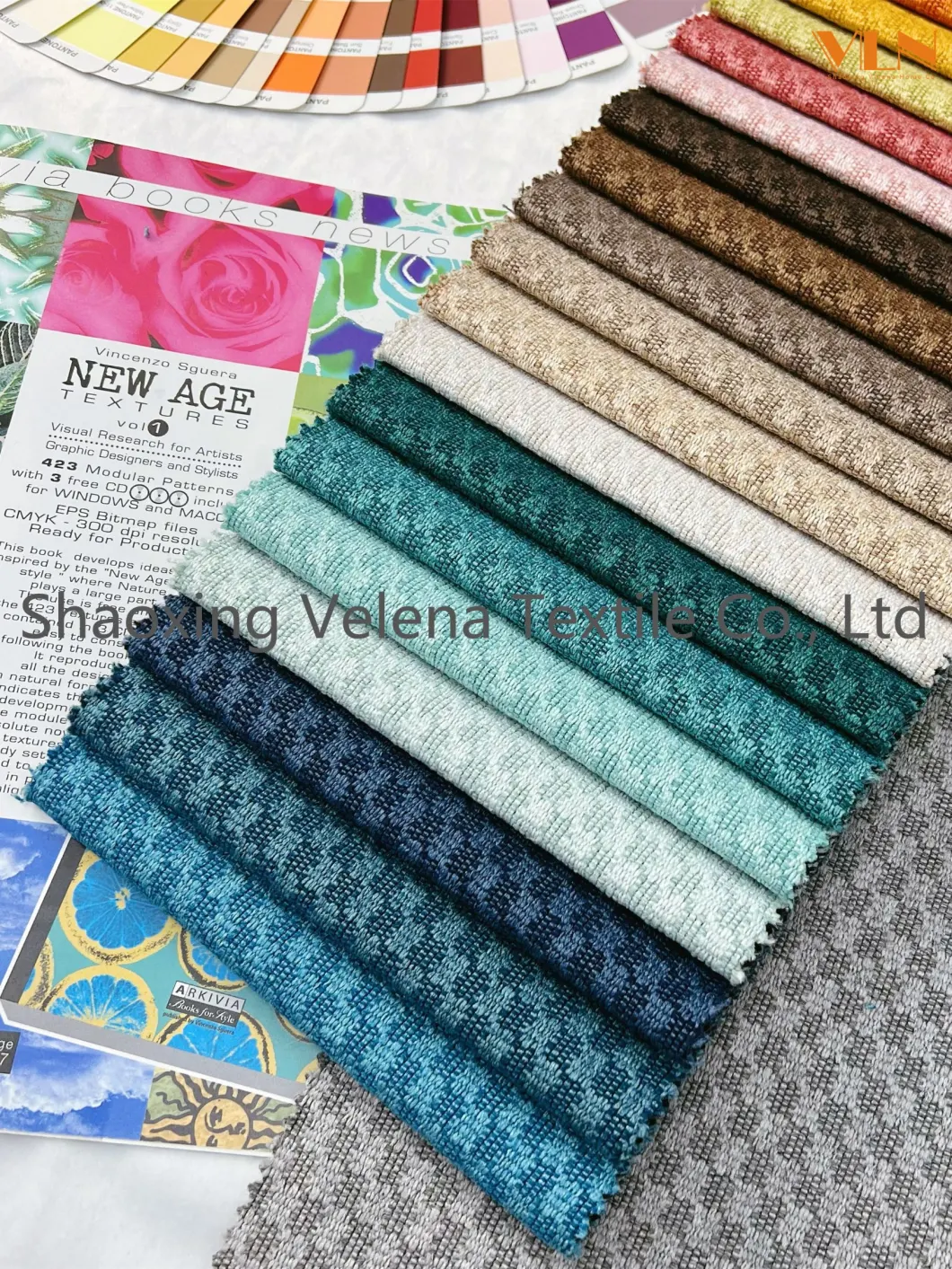 New Arrival Polyester Linen Look Fabric Upholstery Furniture Sofa Curtain Home Textile High Quality China Factory