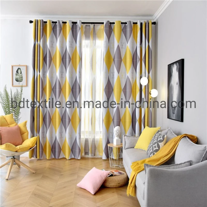 Top Sale 100% Polyester Linen Look Sheer Curtain Fabric