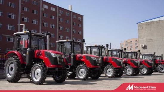 Landwirtschaftliche Ausrüstungs-Bauernhof-Radtraktor im Garten mit Mehrzweck-/heißer Verkaufs-chinesischer Maschine